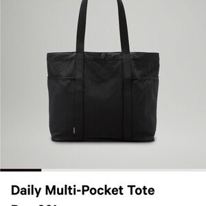 lululemon athletica Black Daily Tote